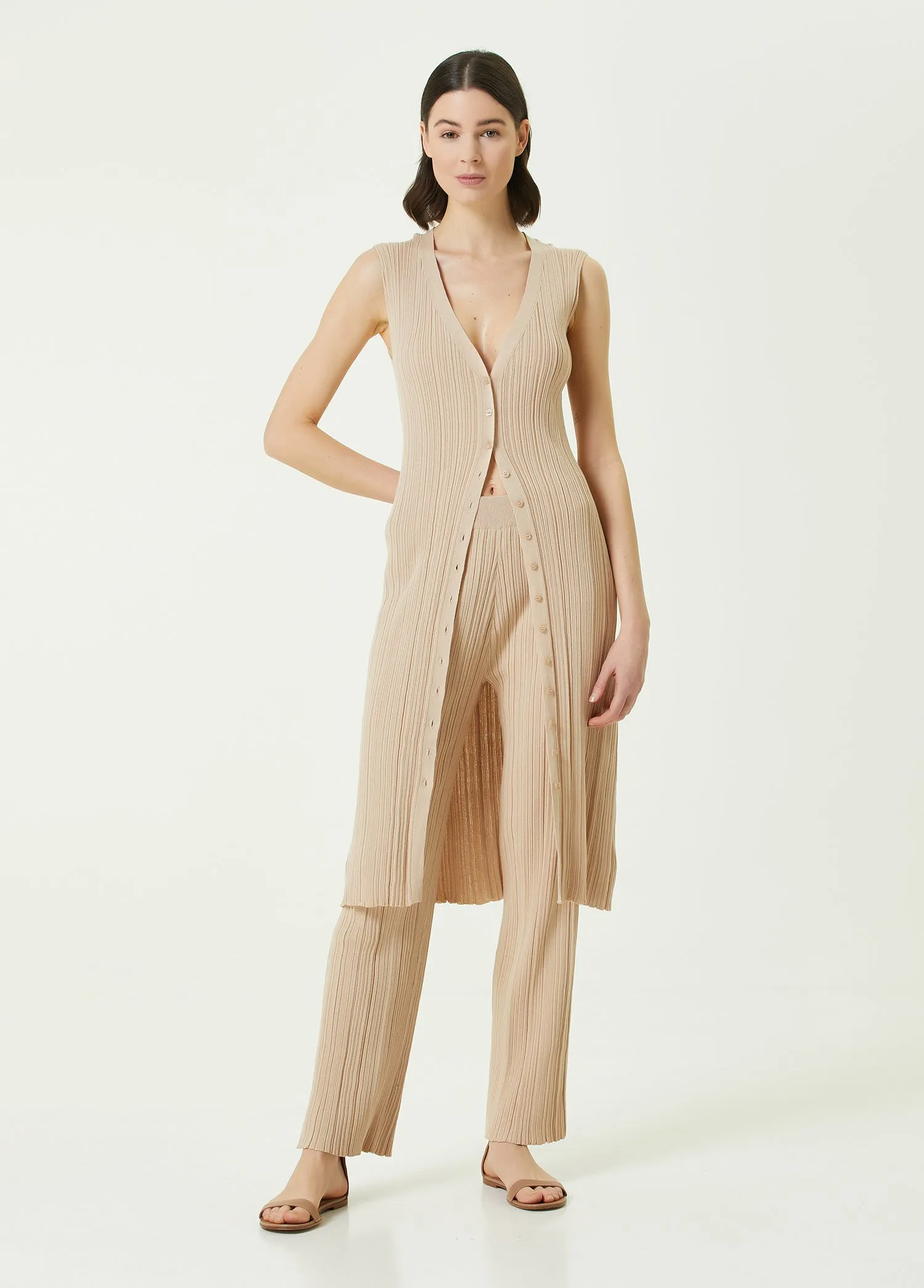 Beymen Collection Knitwear Trouser Stone