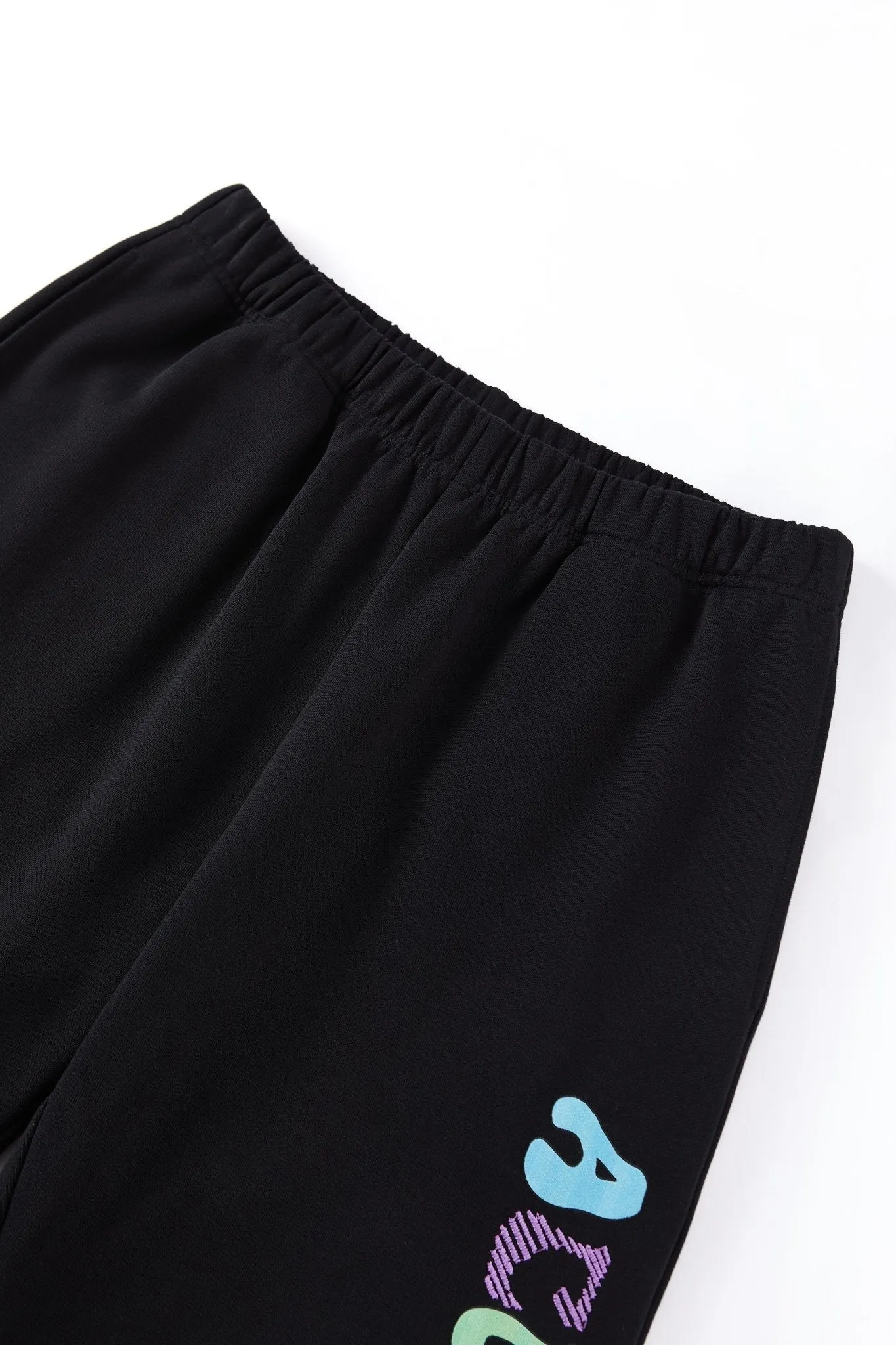 PUNWORLD FLEECE SWEATPANTS BLACK