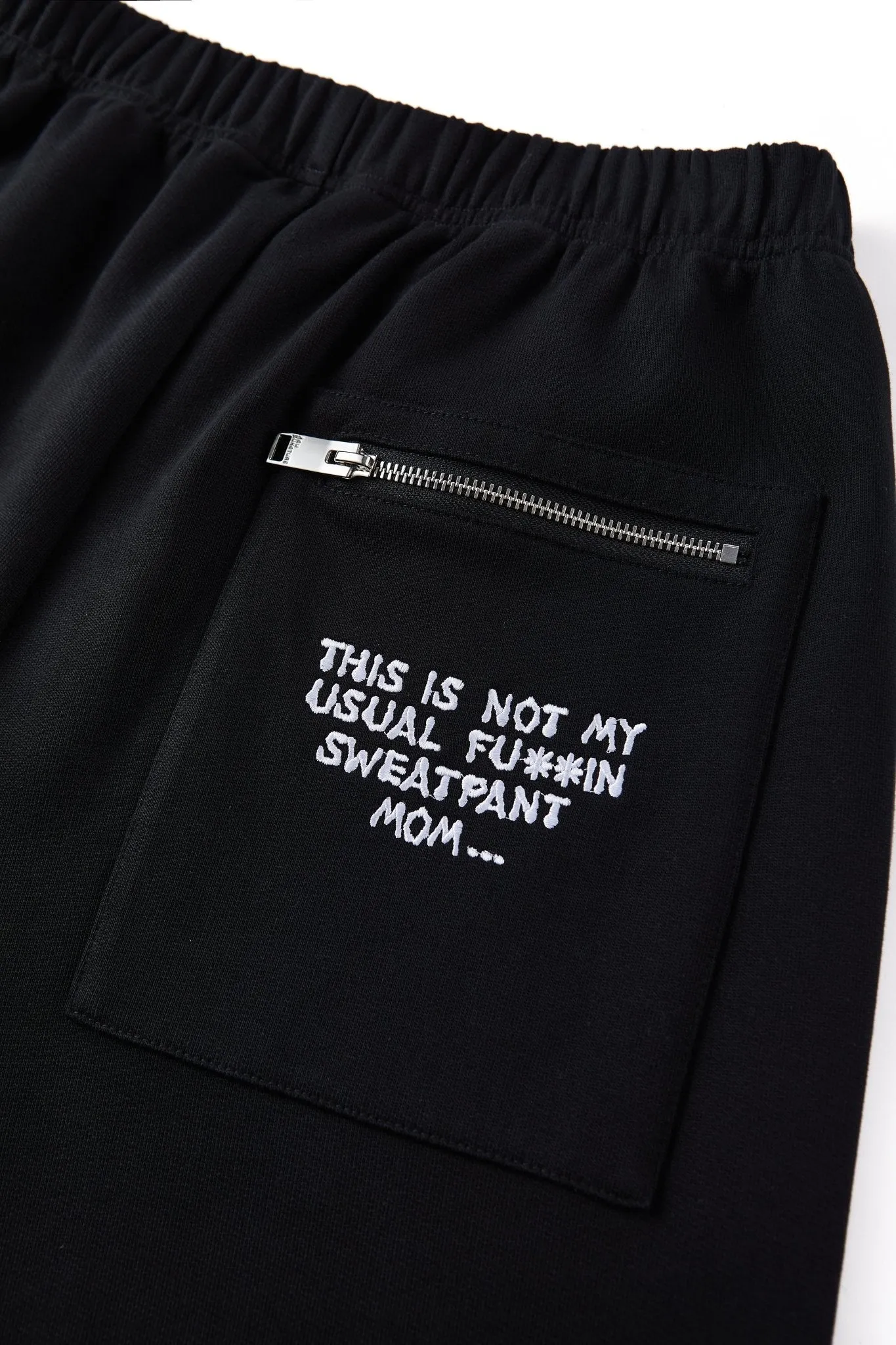 PUNWORLD FLEECE SWEATPANTS BLACK