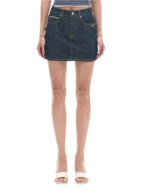 Selvedge Original Denim Skirt Blue